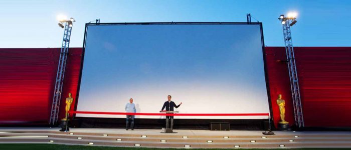 Theater Screen Wide